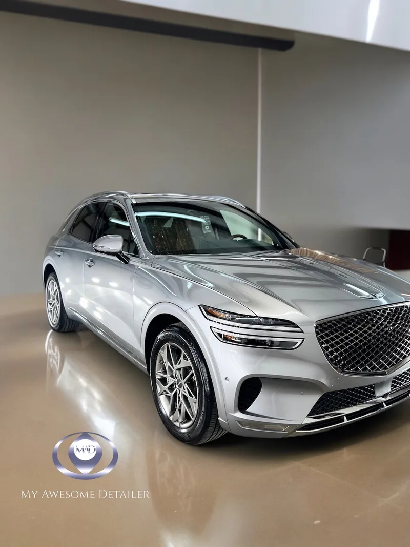 Silver Genesis GV70 front