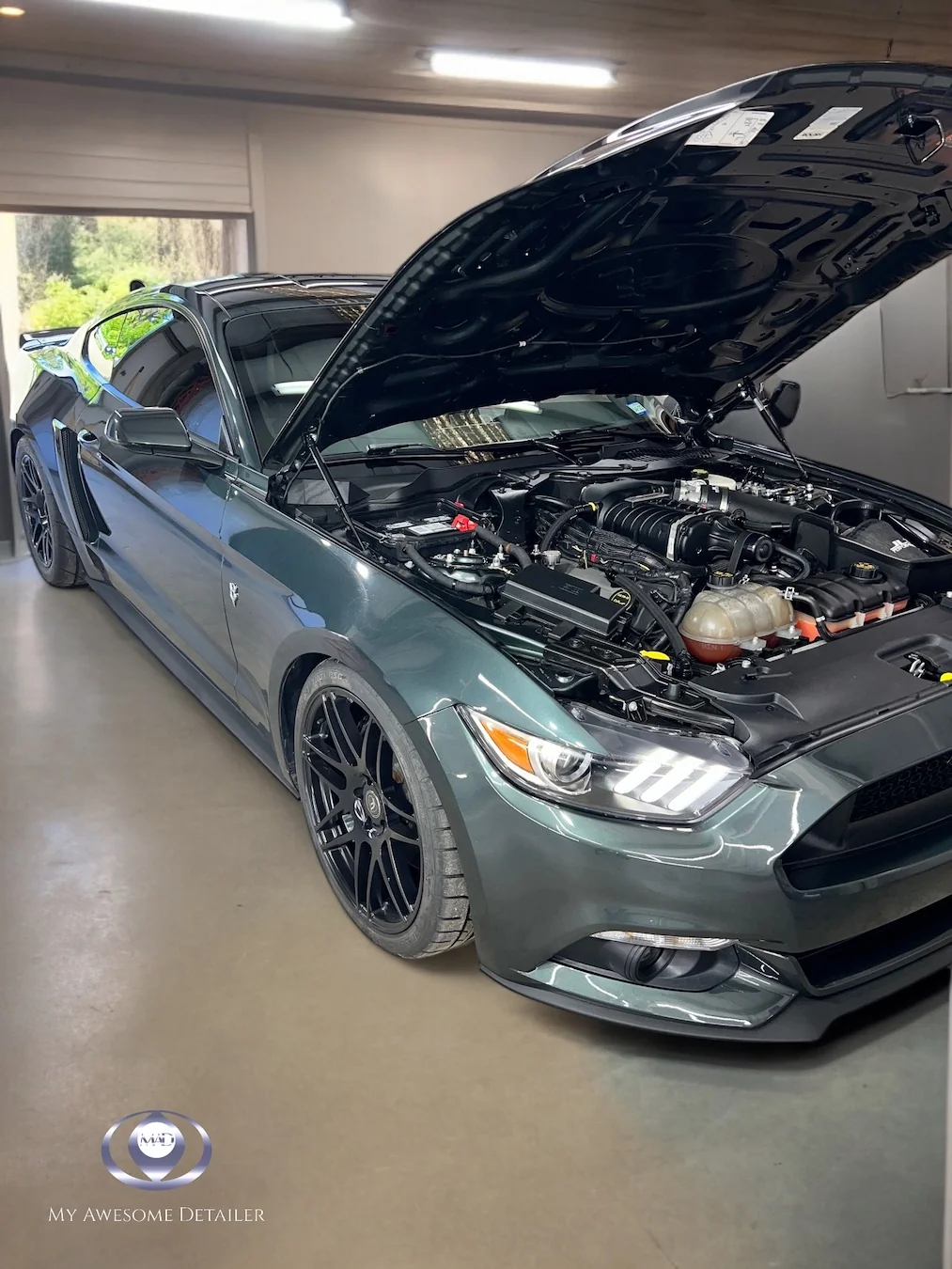Vehicle before professional detailing service at My Awesome Detailer LLC in Opelika, Alabama